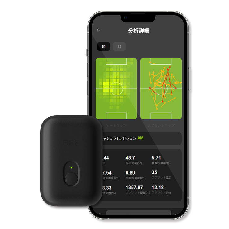 SOCCERBEE PRO 2 SET (GPS tracker + VEST)