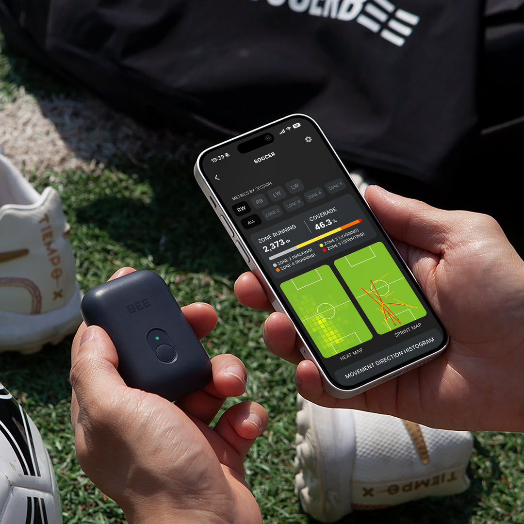 SOCCERBEE PRO 2 SET (GPS tracker + VEST) – soccerbee japan