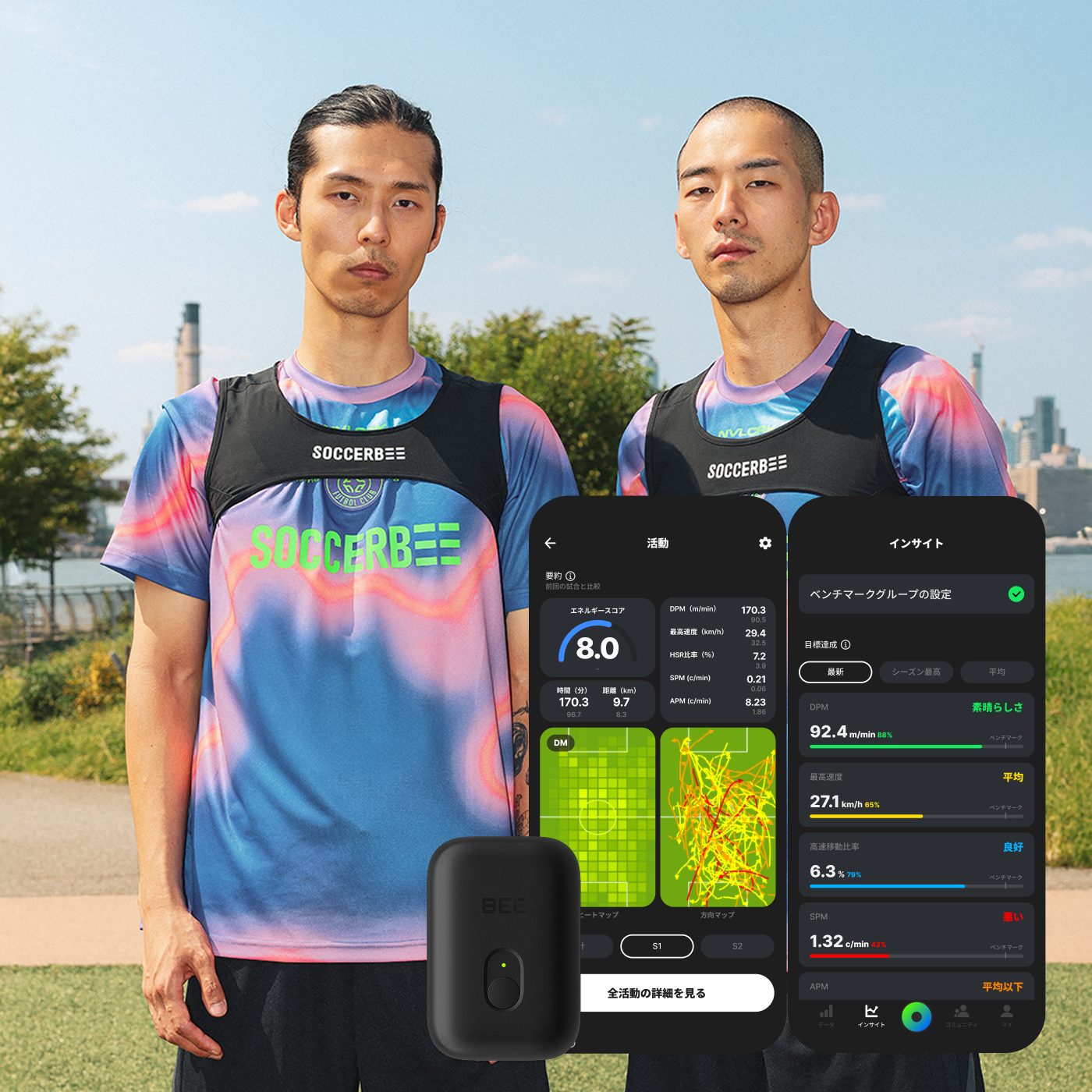 SOCCERBEE 公式ショップ | すべての人のためのサッカーGPSトラッカー